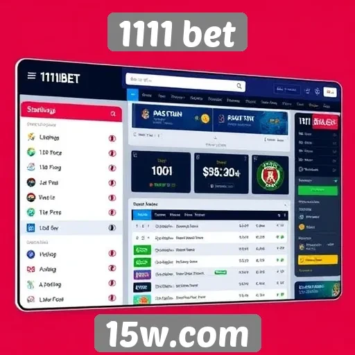 Navegação e interface do 1111 bet para usuários